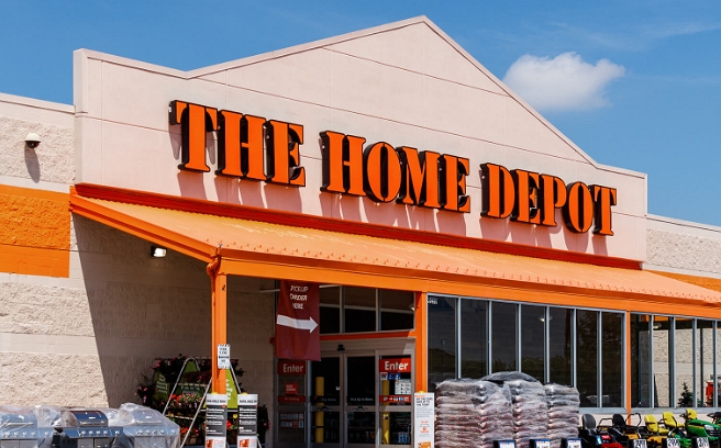 home depot store outerview